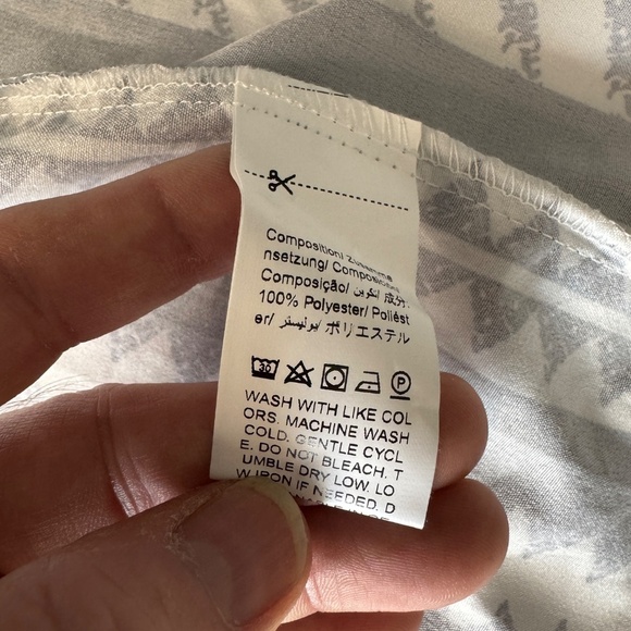 NIAY Women's 6 Aztec‎ Halter Maxi Beach Dress Spaghetti Straps Side Slits B & W - Picture 10 of 15